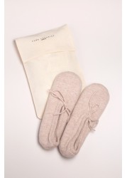 Pure Luxuries London Millom Cashmere & Merino Wool Slippers