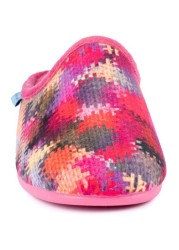 Lunar Pink Fire Mule Slippers