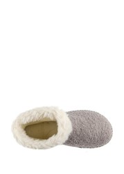 Totes Isotoner Ladies Bobble Boot Slippers