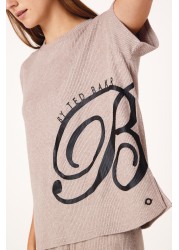 B by Ted Baker Rib Loungewear T-Shirt