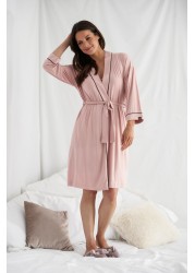 Pretty You London Bamboo Kimono Dressing Gown