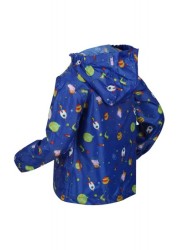 Regatta Blue Peppa Pig Waterproof Pack It Jacket