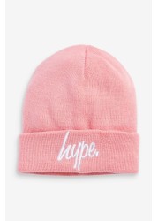 Hype. Script Beanie Hat And Gloves Set