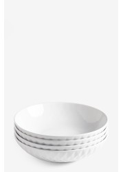 M06-034s Set of 4 Pasta Bowls