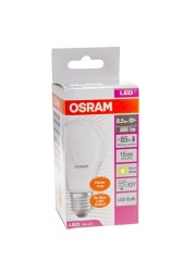 Osram E27 Classic A 60 LED Value Bulb Pack (8.5 W, Warm White)