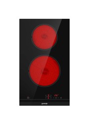 Gorenje Built-In 2 Zones Ceramic Hob, ECT321BCSC (30 x 5.1 x 52 cm)