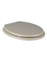 Cooke & Lewis Palmi Moulded Bamboo Toilet Seat (435 x 370 mm)