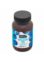 Blueberry Naturals Bioflavonoids 1000 mg Tablets 60&#039;s B0142