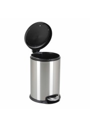 Orchid Stainless Steel Pedal Dustbin (12 L, 23.8 x 36.9 x 36.1 cm)