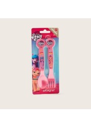 My Little Pony Print Spoon and Fork Set