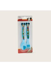 Mickey Mouse 2-Piece Cutlery Set