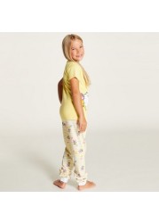 Disney Daisy Duck Print T-shirt and Pyjama Set