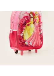 Disney Princess Print 3-Piece Trolley Backpack Set