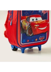 Disney Cars Print 3-Piece Trolley Backpack Set - 16 inches