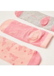 Barbie Print Socks - Set of 3