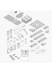 Arckit 360 Architectural Model Building Design Tool Kit