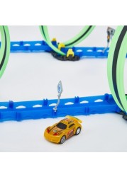 Tengleader Glow Power 49-Pieces Speed Track Racer Set