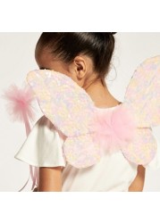 Charmz Embellished Wings with Wand