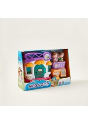 Keenway Mega City Cafe Pretend Playset