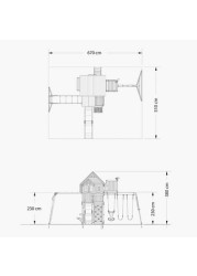 Skyfort II Swing Set