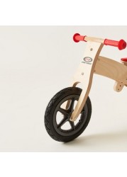 Street Runner Wooden Balance Bike - 12 inches