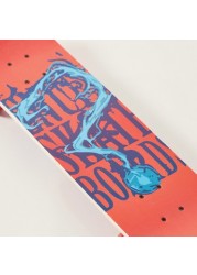 Street Runner Graphic Print Skateboard