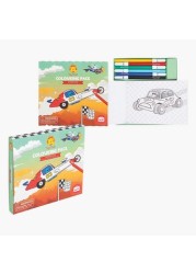 Tiger Tribe Supercars Colouring Pack