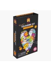 Tiger Tribe Glow Friends Neon Colouring Set