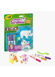 Crayola 6-Piece Safari Scribble Scrubbie Playset