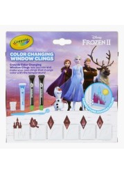 Crayola Frozen 2 Colour Changing Window Clings