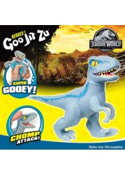 Goo Jit Zu Jurrasic World Blue the Velociraptor Gooey Figurine