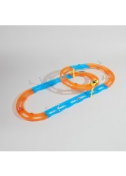 Juniors Super Racer Track Playset with 1 Pull Back Car