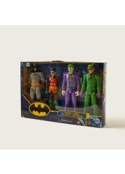 DC Comic Batman with Robin and The Joker Figurine Set