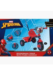 Disney Spider-Man Trike with Push Handle