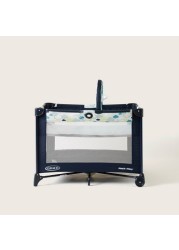 Graco Adjustable Travel Cot with Push-Button Fold