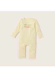 Juniors Printed Sleepsuit with Long Sleeves - Set of 3