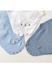 Juniors Embroidered Sleeveless Bodysuit - Set of 5