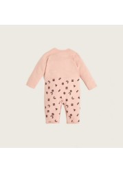 Juniors Printed Sleepsuit with Long Sleeves