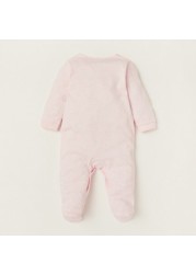 Juniors Solid Closed Feet Sleepsuit with Long Sleeves