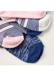 Juniors Assorted Ankle Length Socks - Set of 5