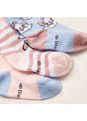 Marie Textured Ankle Length Socks - Set of 3