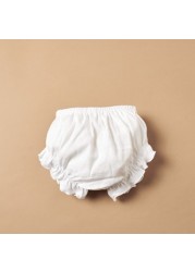 Juniors Textured Bloomer Panty