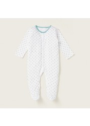 Juniors Printed Long Sleeves Sleepsuit - Set of 3