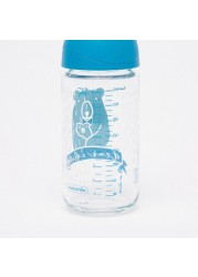 Suavinex Printed Feeding Bottle - 240 ml