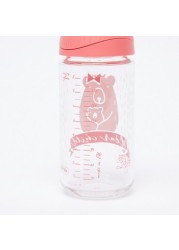 Suavinex Printed Feeding Bottle - 240 ml