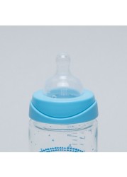 Suavinex Printed Feeding Bottle - 240 ml