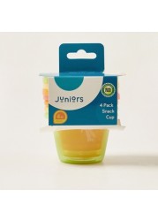 Juniors Disposable Snack Cup - Set of 4