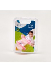 Juniors Nano Silicone Soother - Set of 2