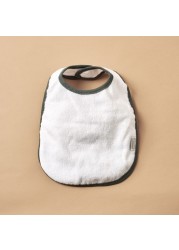 Jollein Textured Bib with Hook and Loop Closure