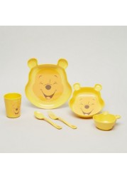 Disney Winnie-the-Pooh Face Print Spoon and Fork